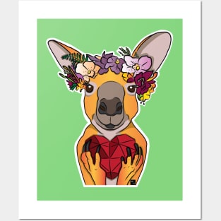 Kangaroo Heart Posters and Art